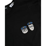 Dolce & Gabbana Black #DGFamily Cotton Crew Neck T-shirt TSH84620-46