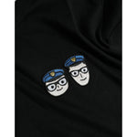 Dolce & Gabbana Black #DGFamily Cotton Crew Neck T-shirt TSH84620-46