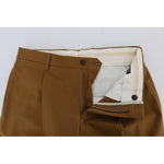 Dolce & Gabbana Brown Stretch Cotton Pants PAN60763-8