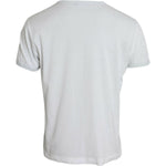 Dolce & Gabbana White Cotton Round Neck Short Sleeve T-shirt TSH84911-52