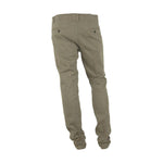 Made in Italy Chic Beige Cotton Blend Winter Pants MI-3379-IT44 | XS