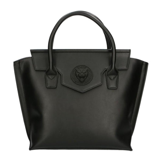 Plein Sport Elegant Black Magnetic Handbag