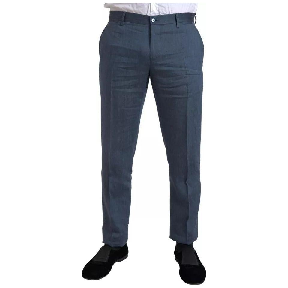 Dolce & Gabbana Blue 2 Piece Single Breasted NAPOLI Suit KOS2185-52