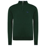 La Martina Green Wool Men Sweater LA-13106-XXL
