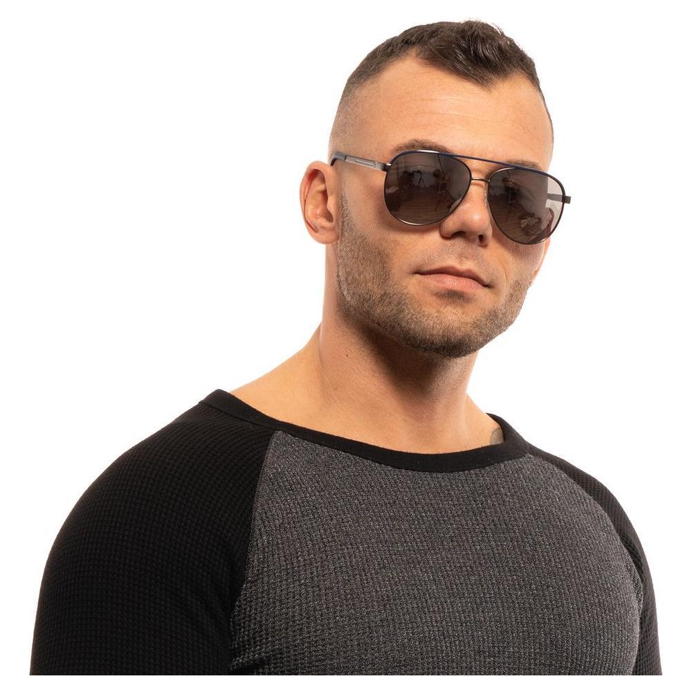 Guess Gray Men Sunglass