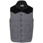 Gran Sasso Gray Cotton Sleveless Jacket GR-6632662-IT50 | L