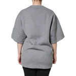 Dolce & Gabbana Gray Cotton Blend Embellished Tee T-shirt TSH84630-38