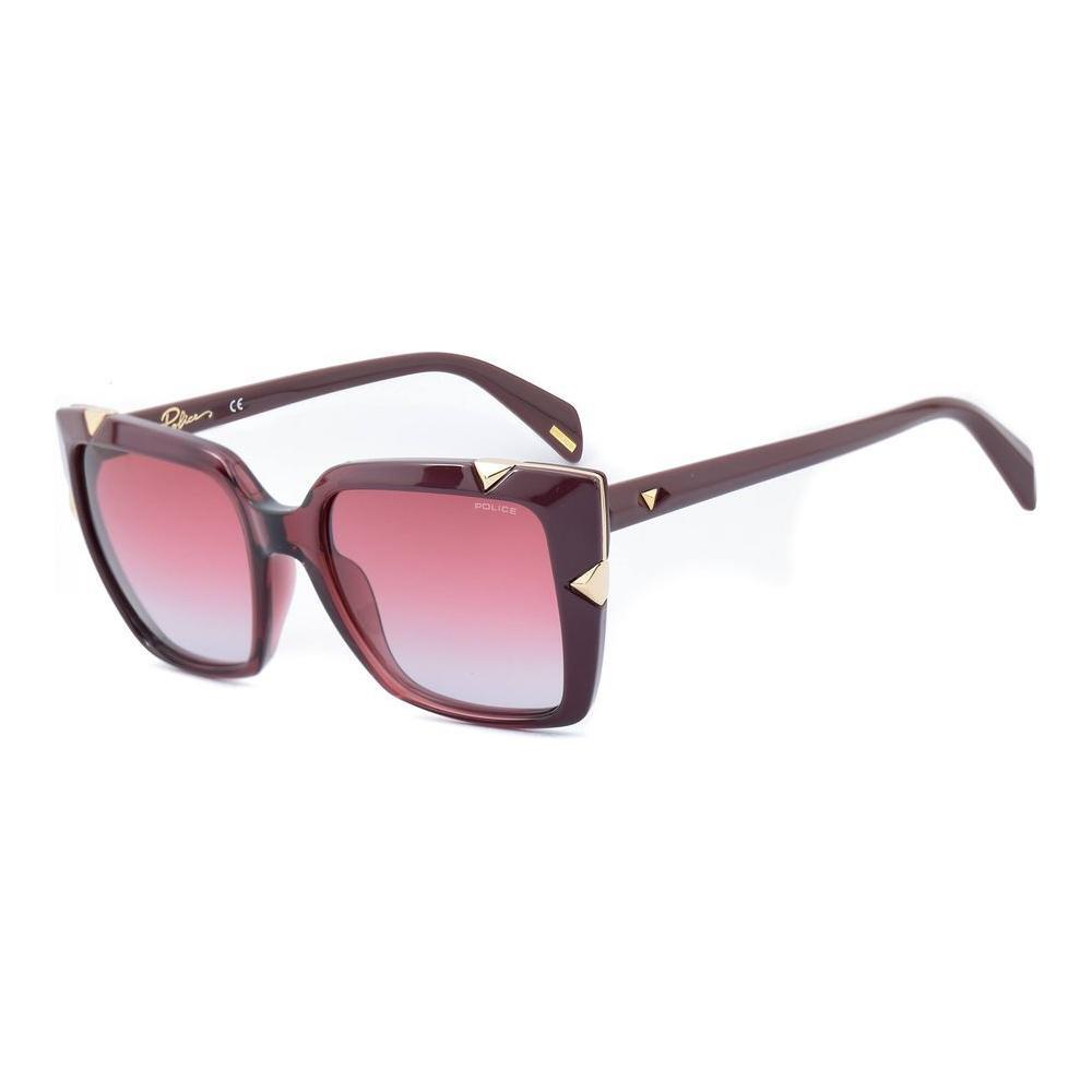 Police Red Injected Sunglasses