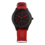 Timex Red Nylon Watch