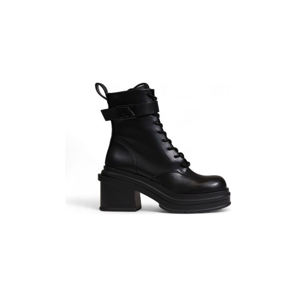 Armani Exchange Black Polyester Boot AR-14714700009-EU40/US10
