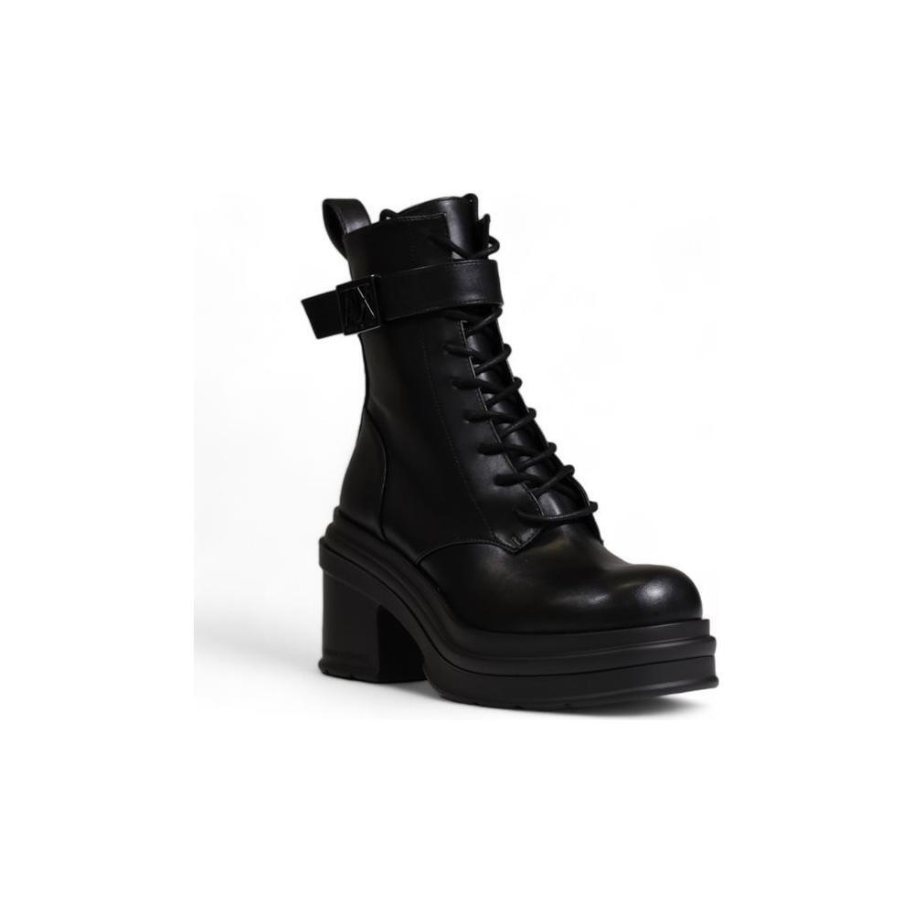 Armani Exchange Black Polyester Boot AR-14714700009-EU40/US10