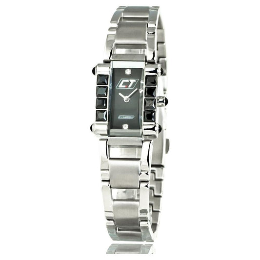 Chronotech Silver Stainless Steel Watch