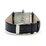 Chronotech Black Leather Watch