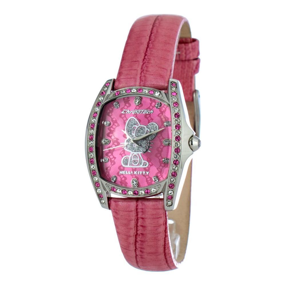 Chronotech Multicolor Leather Watch