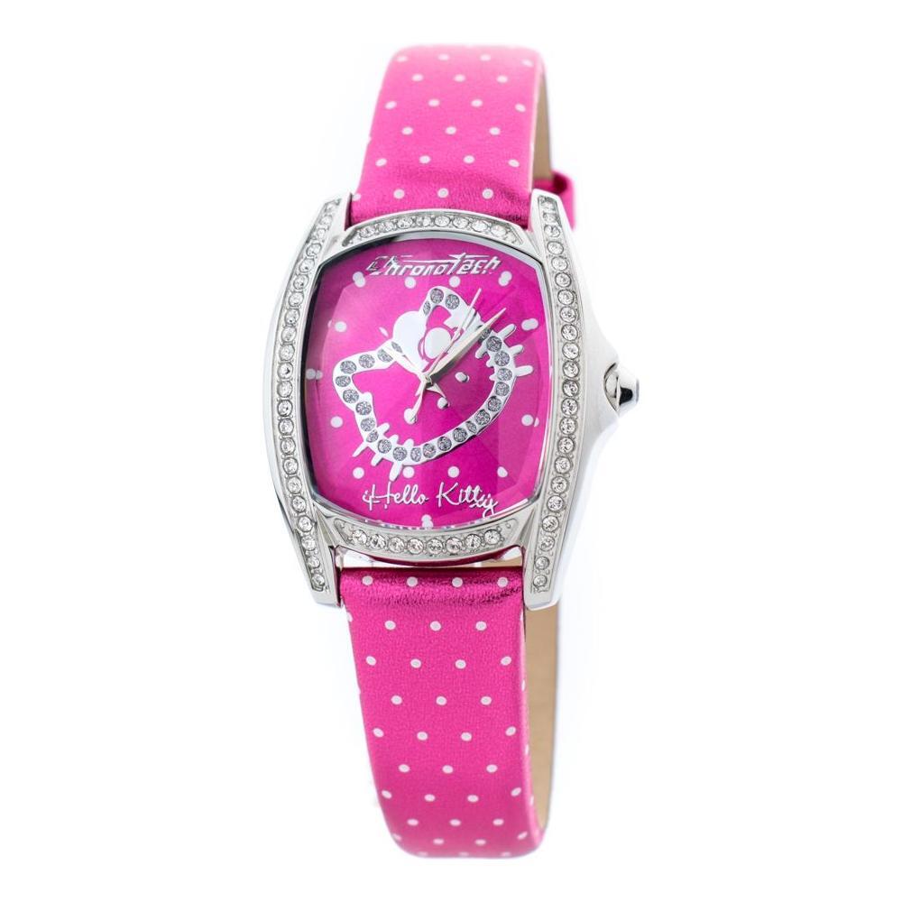 Chronotech Multicolor Leather Watch