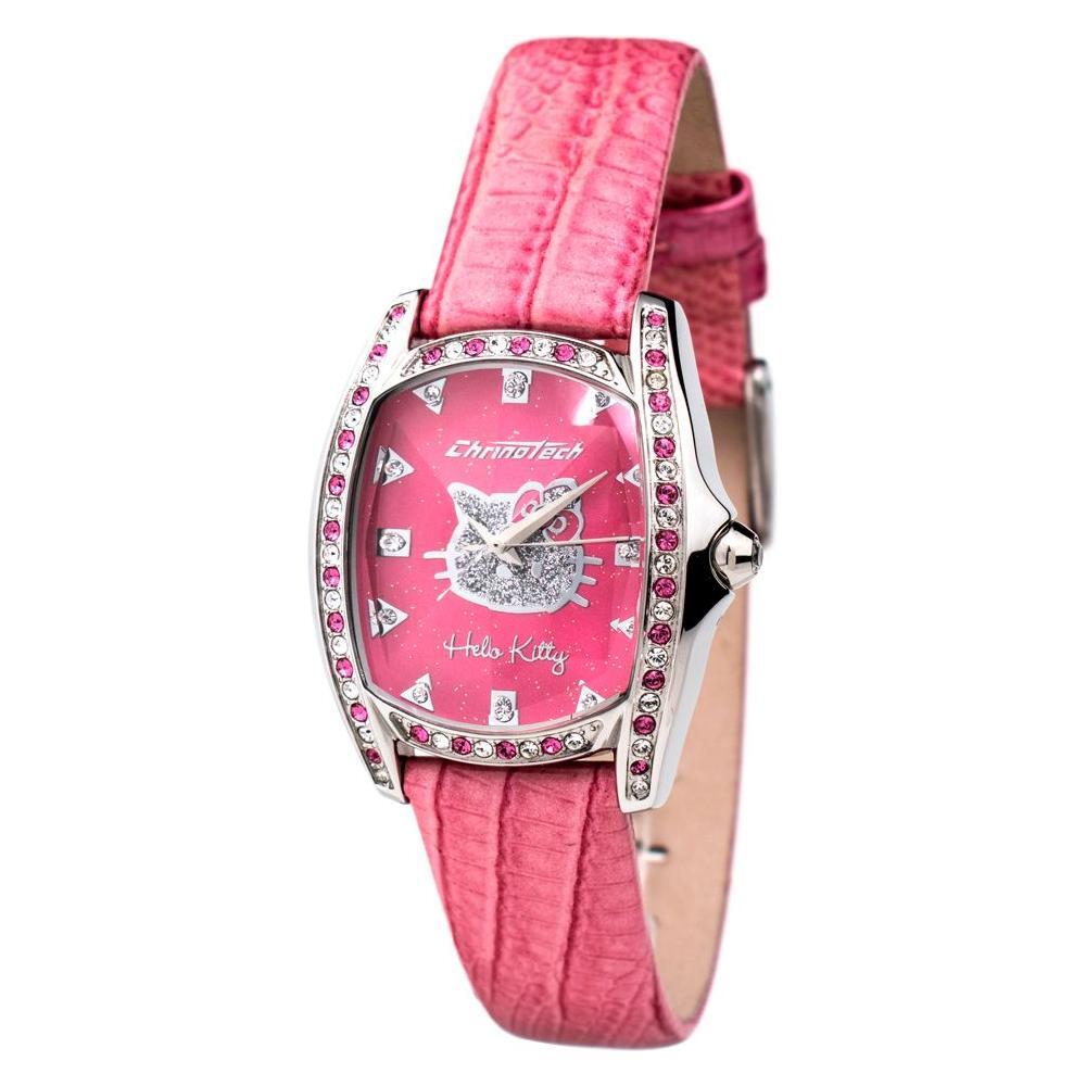 Chronotech Multicolor Leather Watch