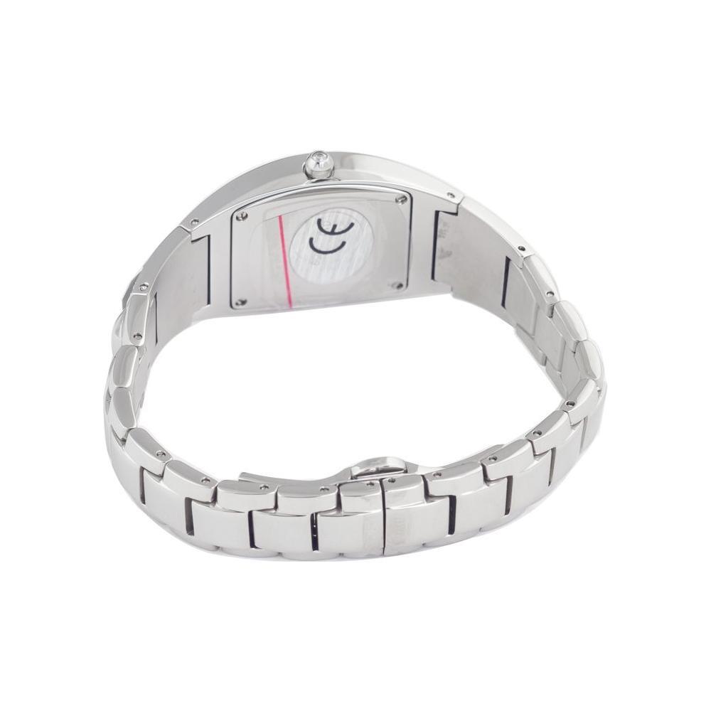 Chronotech Silver Stainless Steel Watch