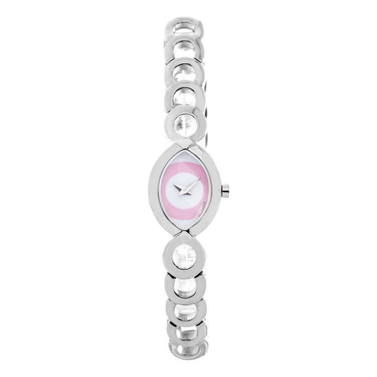 Chronotech Silver Stainless Steel Watch