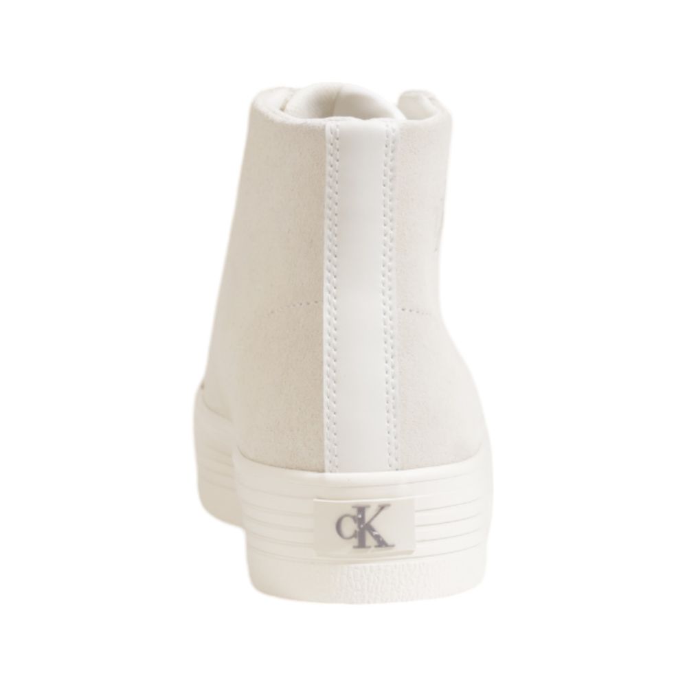 Calvin Klein Jeans Beige Suede Leather Sneaker Calvin Klein Jeans Light Gray