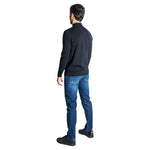 Jack Jones Black Cotton Sportswear JA-7174000009-IT42 | XS