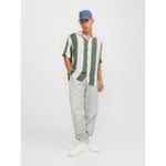 Jack Jones Green Viscose Shortsleeve JA-13396002482-IT44 | S