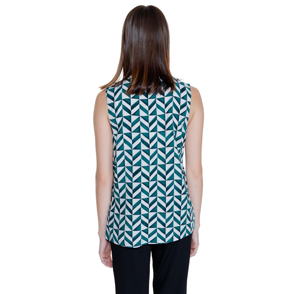 Street One Green Viscose Tank Tops
