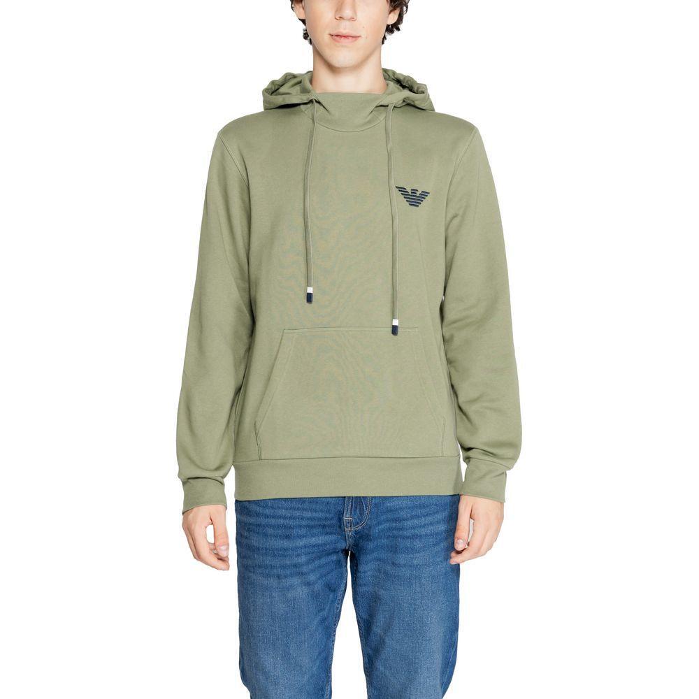 Emporio Armani Underwear Green Cotton Hoody EM-15168200149-IT46 | M