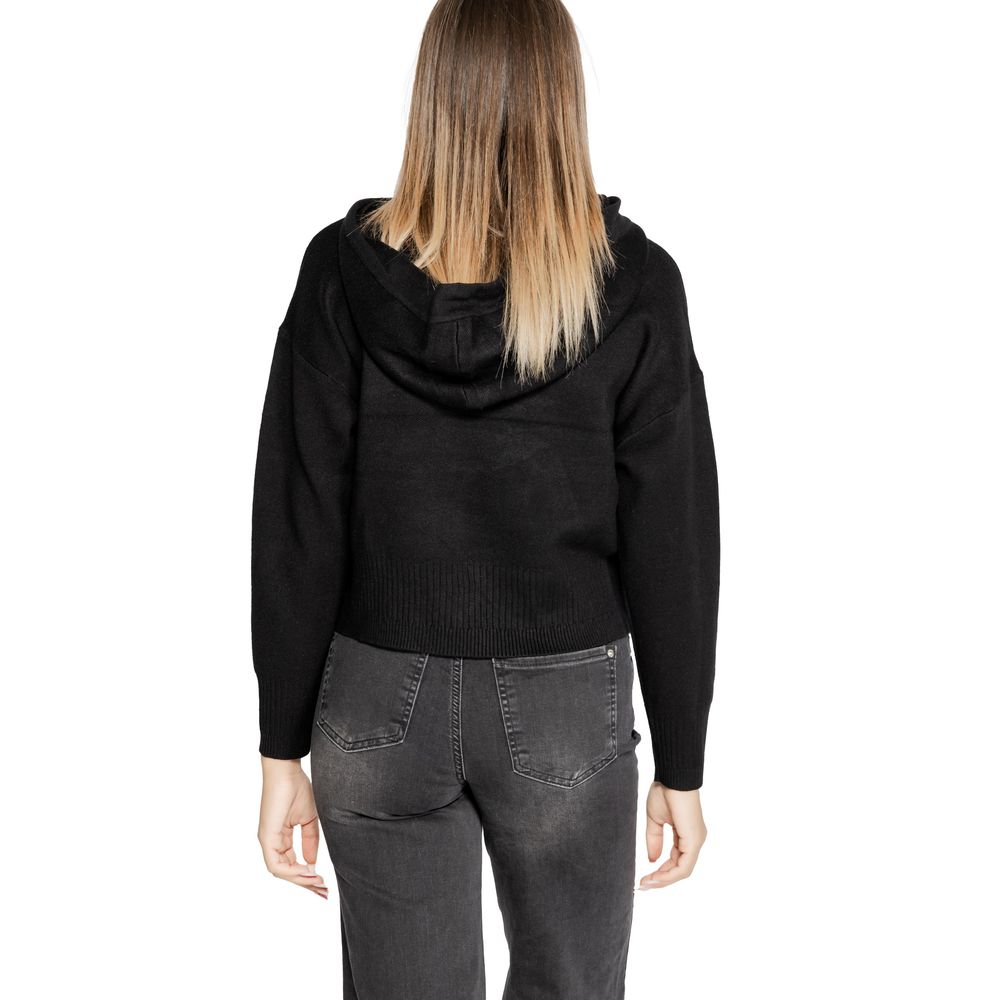 Vero Moda Black Viscose Tops & T-Shirt Vero Moda Dark Slate Gray