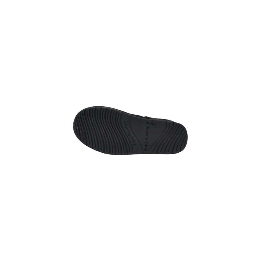 EMU Australia Black Leather Boot EMU Australia Dark Slate Gray