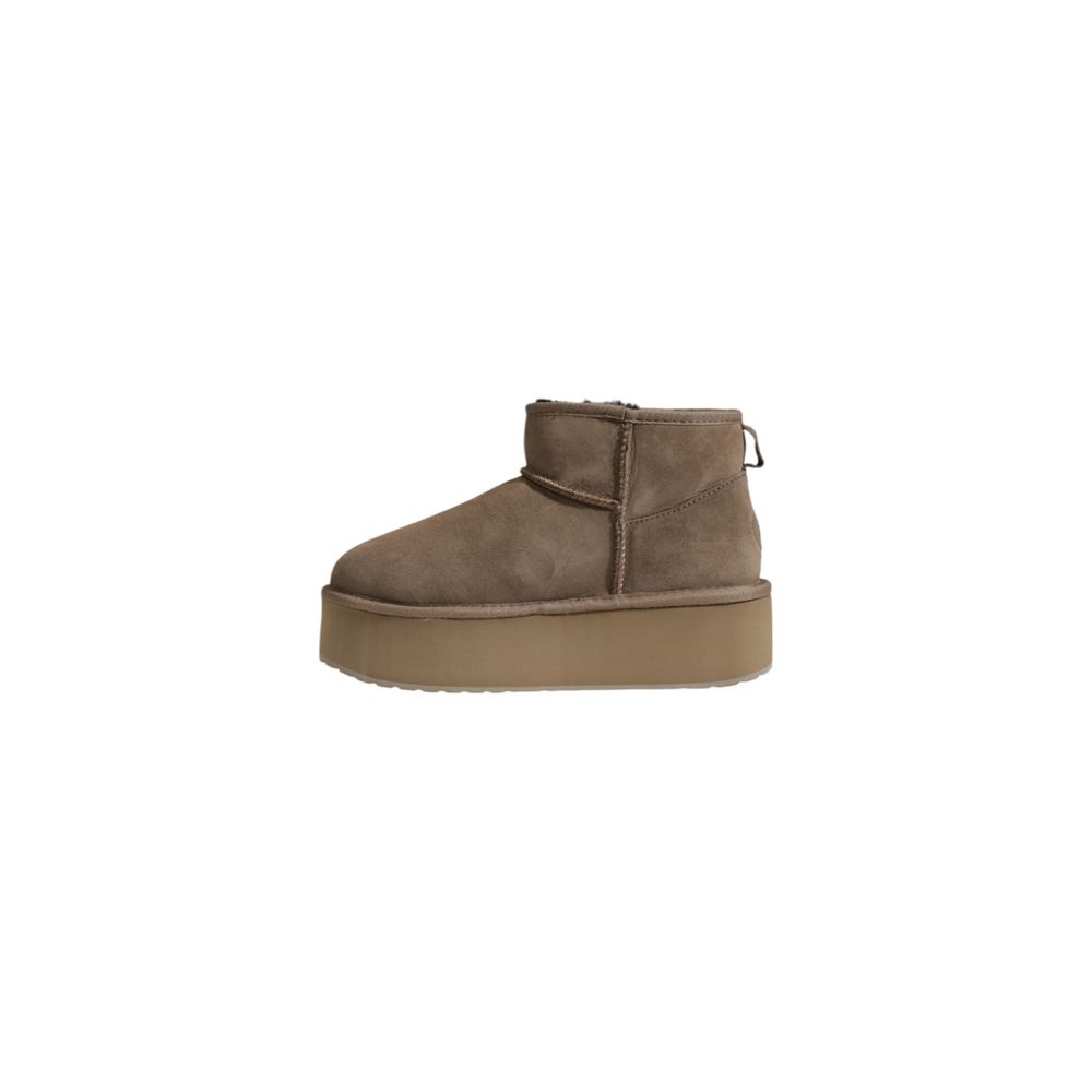 EMU Australia Gray Leather Boot EMU Australia Dim Gray