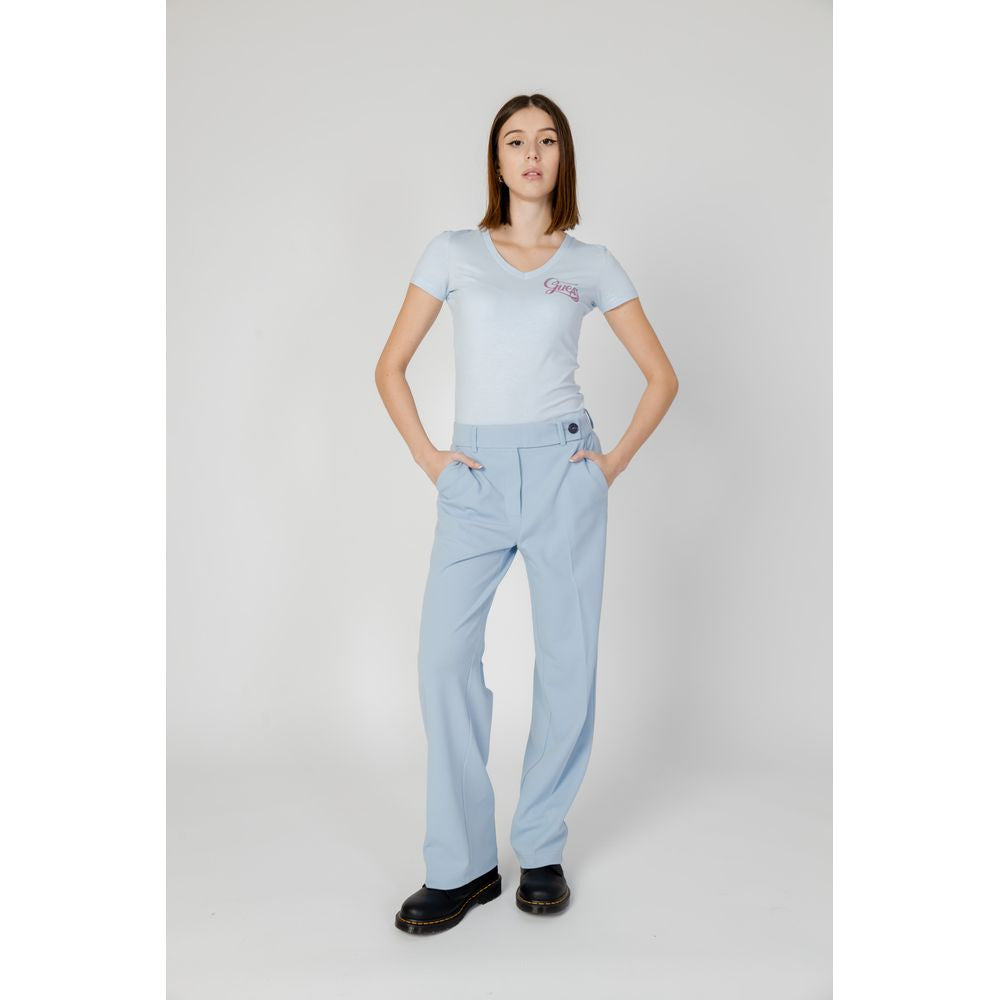 Only Blue Polyester Pant