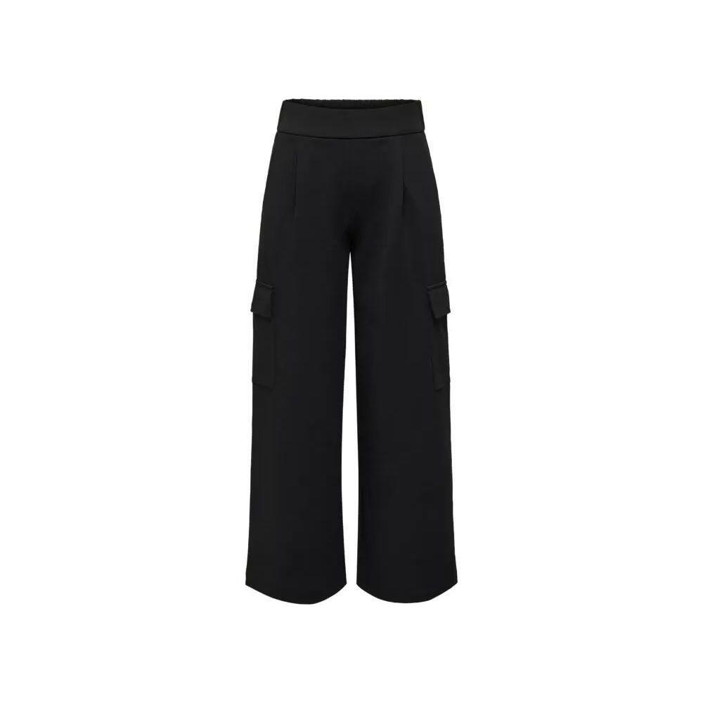 Jacqueline De Yong Black Polyester Pant JA-13545800009-S/32