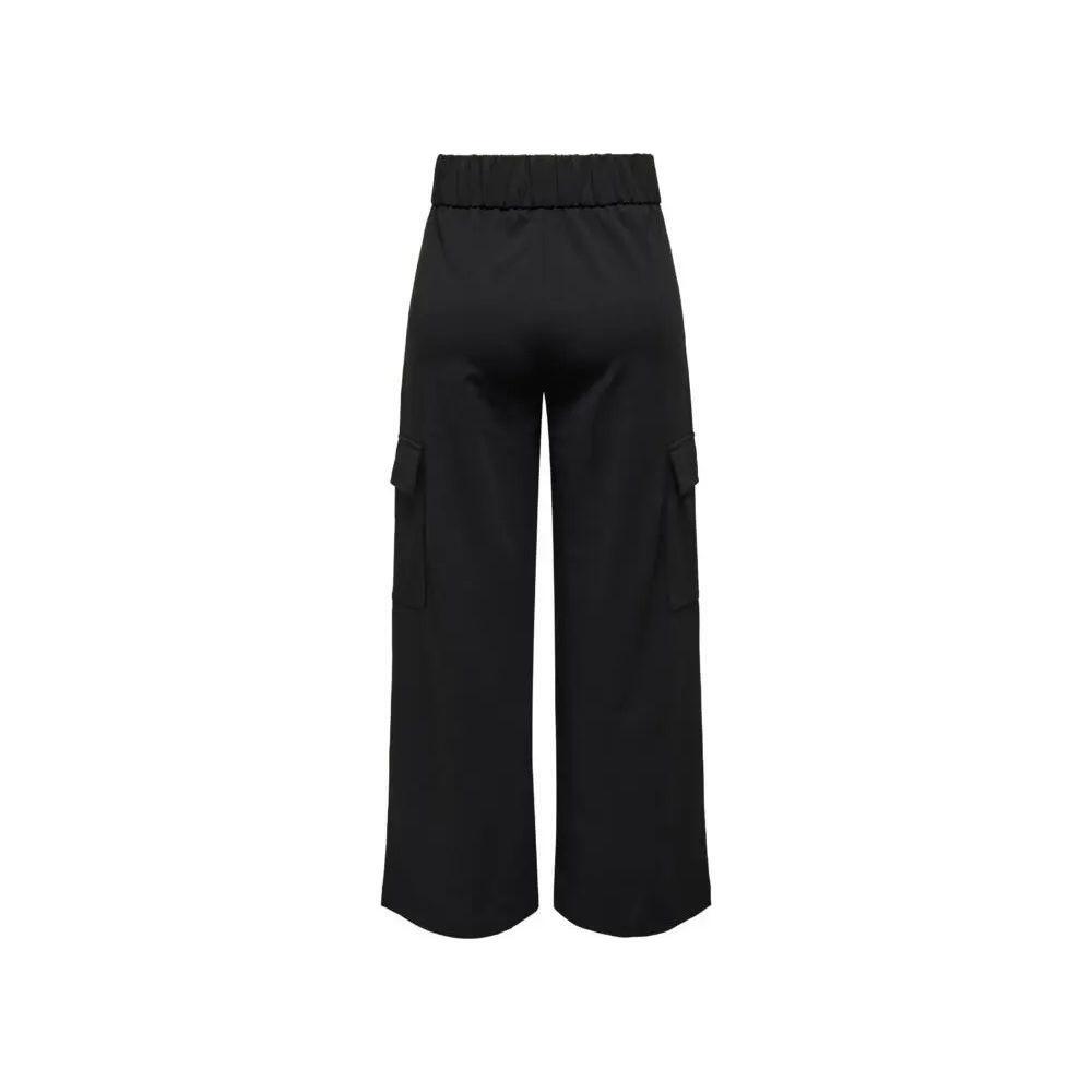 Jacqueline De Yong Black Polyester Pant JA-13545800009-S/32