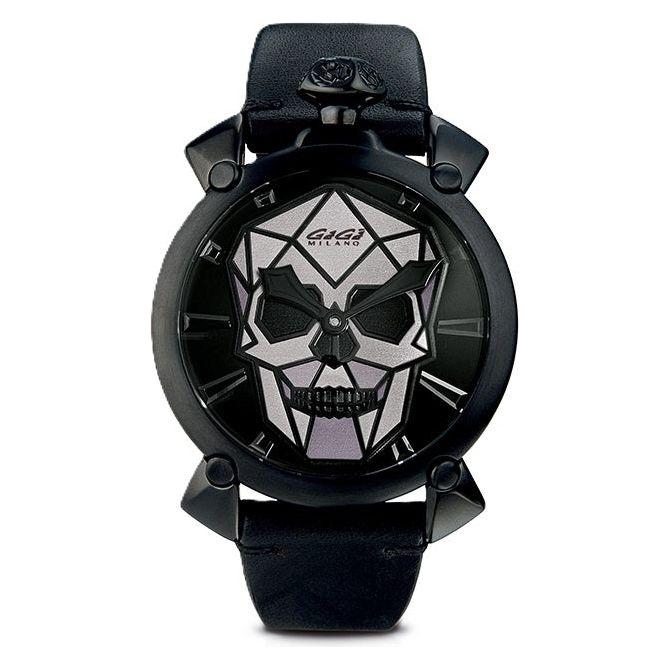 GAGA' MILANO Mod. BIONIC SKULL - Black ***SPECIAL PRICE***-0