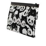 Dolce & Gabbana Black White Panda Pattern Clutch Pouch Bag BAG4160