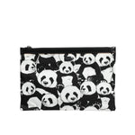 Dolce & Gabbana Black White Panda Pattern Clutch Pouch Bag BAG4160
