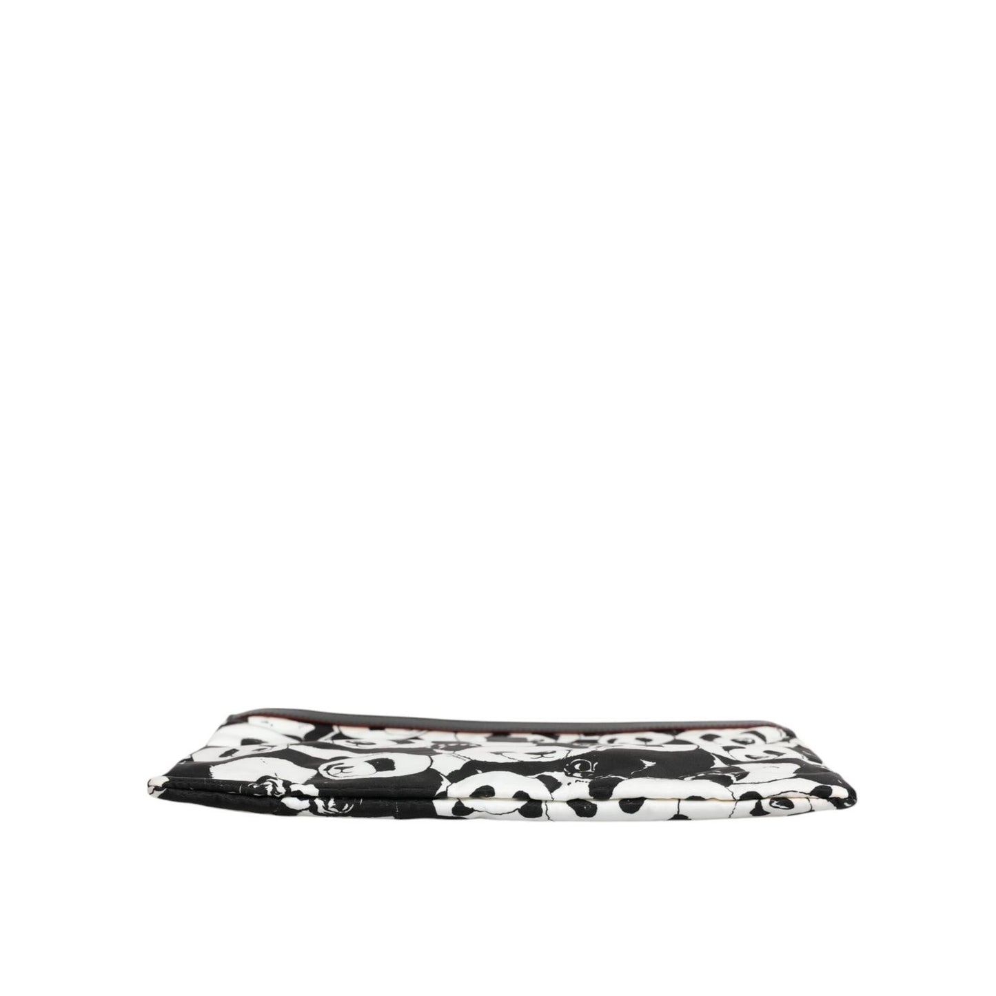 Dolce & Gabbana Black White Panda Pattern Clutch Pouch Bag BAG4160