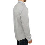 GF Ferre Gray Striped Cotton Casual Shirt SIG10250-1