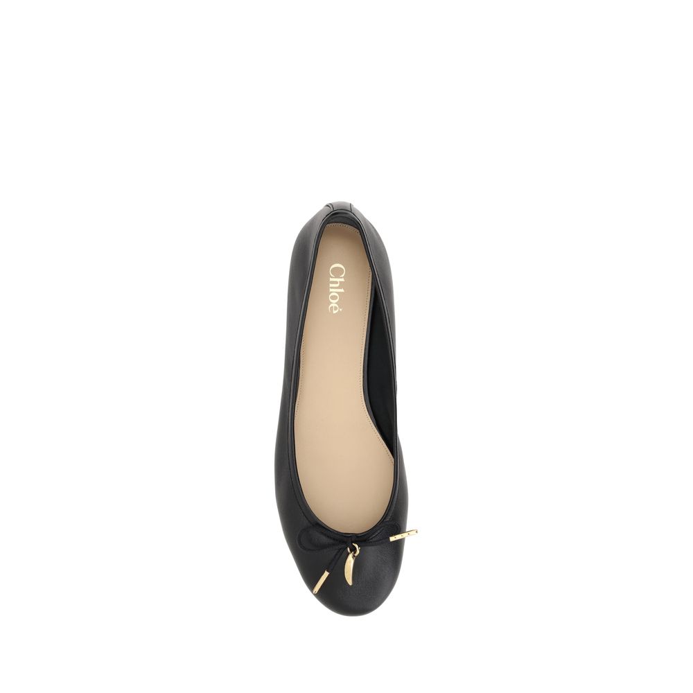 Chloé Iris Ballerinas Chloé Tan