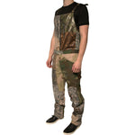 Dolce & Gabbana Multicolor Patchwork Camouflage Overall Pants