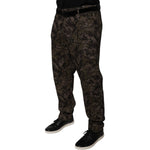 Dolce & Gabbana Multicolor Camouflage Men Dress Pants