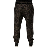Dolce & Gabbana Multicolor Camouflage Men Dress Pants