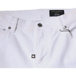 Dolce & Gabbana Black White Logo Cotton Skinny Denim Jeans