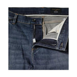Dolce & Gabbana Blue Logo Plaque Cotton Skinny Denim Jeans