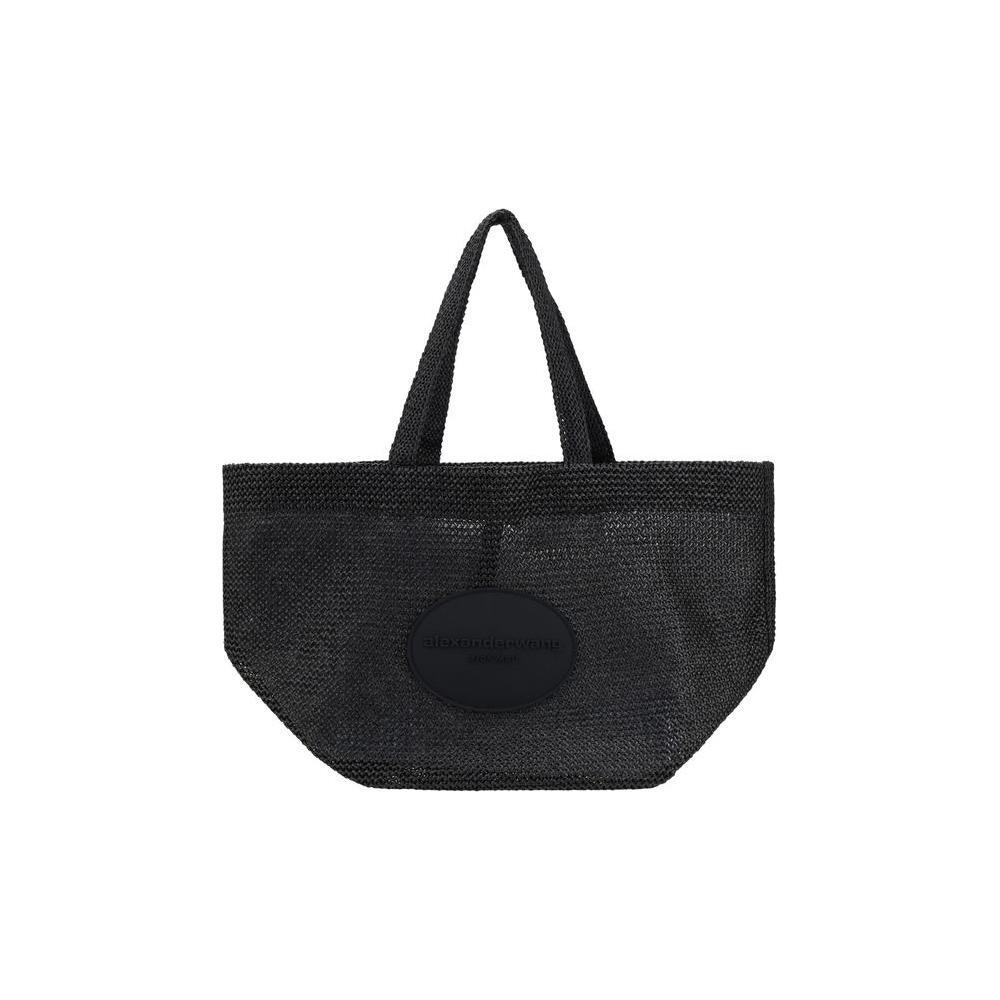 Alexander Wang Punch XL Raffia Shoulder Bag