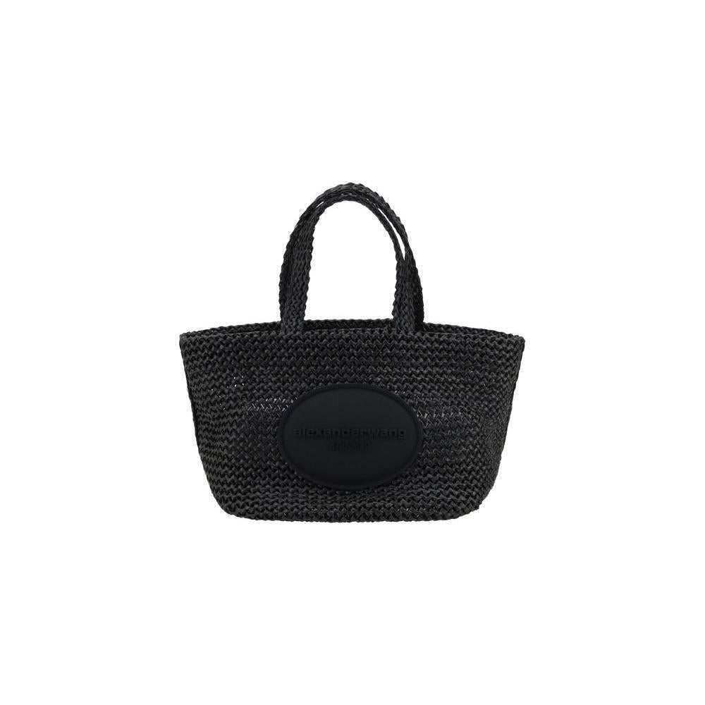 Alexander Wang Punch Small Raffia Handbag