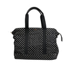 Dolce & Gabbana Black PolkaDot Nylon Shoulder Baby Tote Diaper Bag