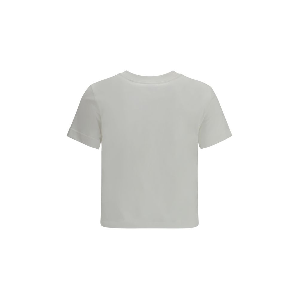 Burberry Cropped T-Shirt Burberry Gray