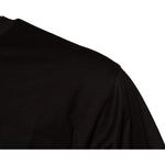 Dolce & Gabbana Dark Brown Logo Cotton Crew Neck T-shirt