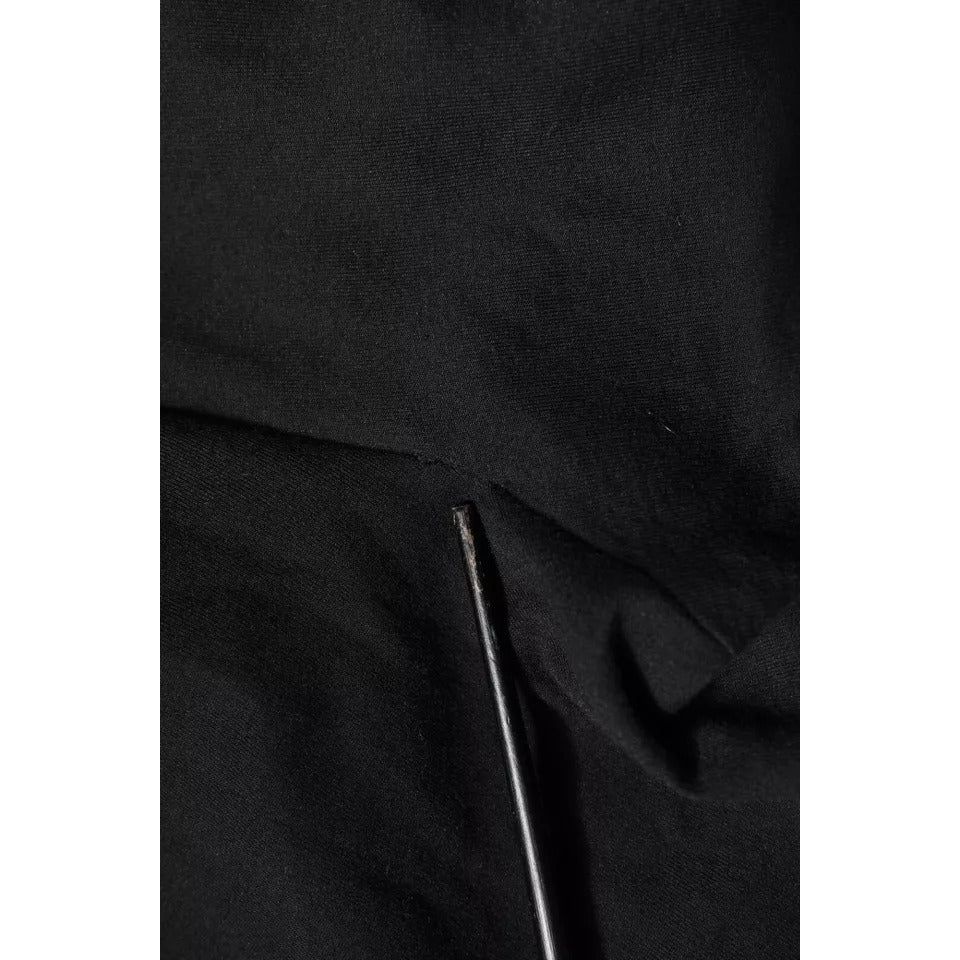 Dolce & Gabbana Black Cotton Jogger Jogging Pants PAN76017-46